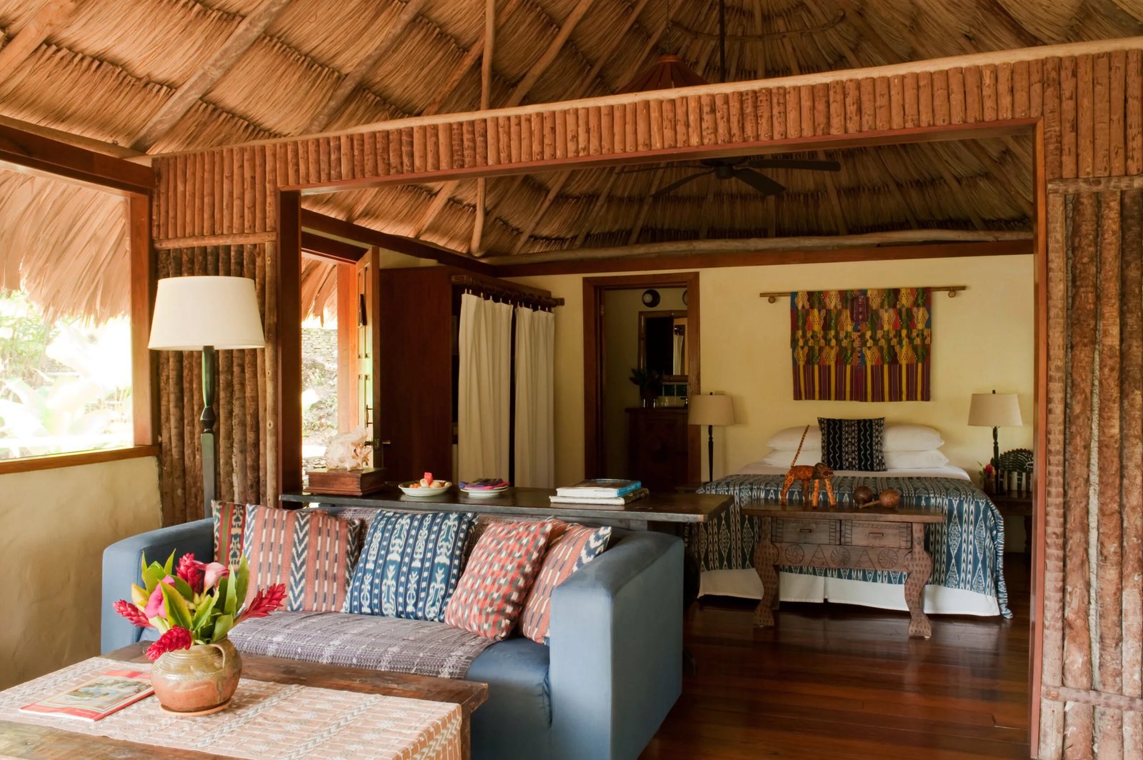 Blancaneaux Lodge, rooms