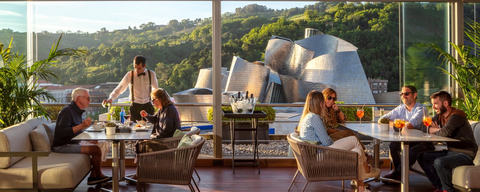 The Artist Grand Hotel of Art, the rooftop (la terraza)
