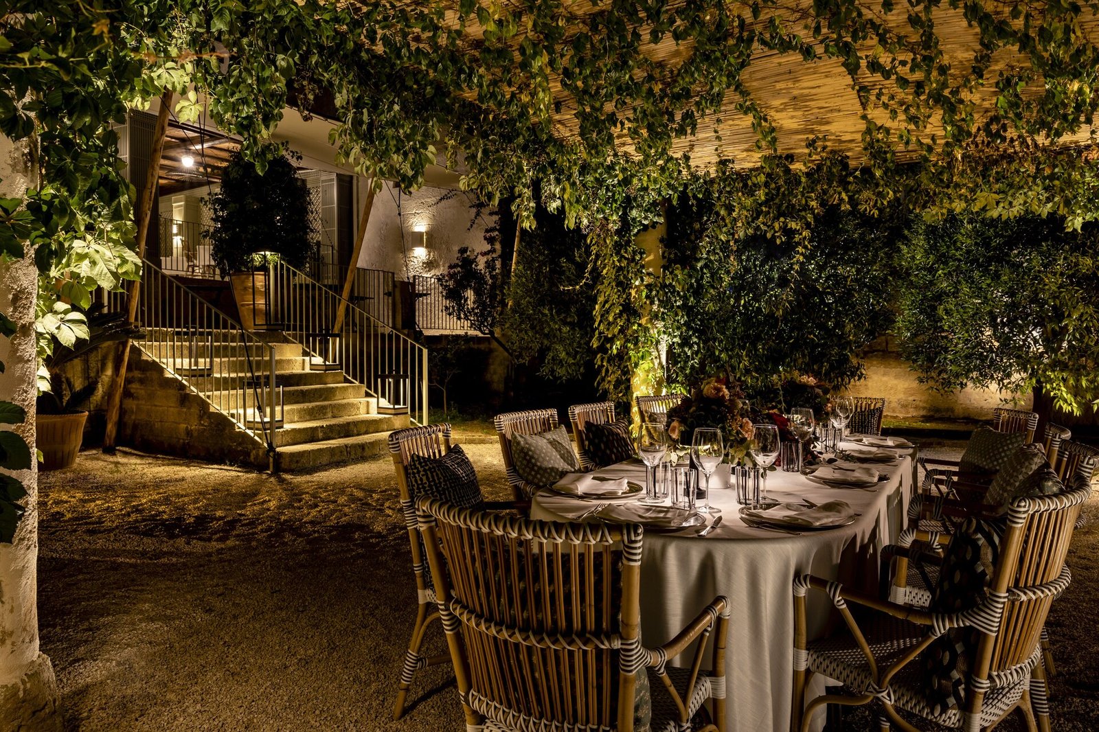 Masseria Torre Maizza, at the table