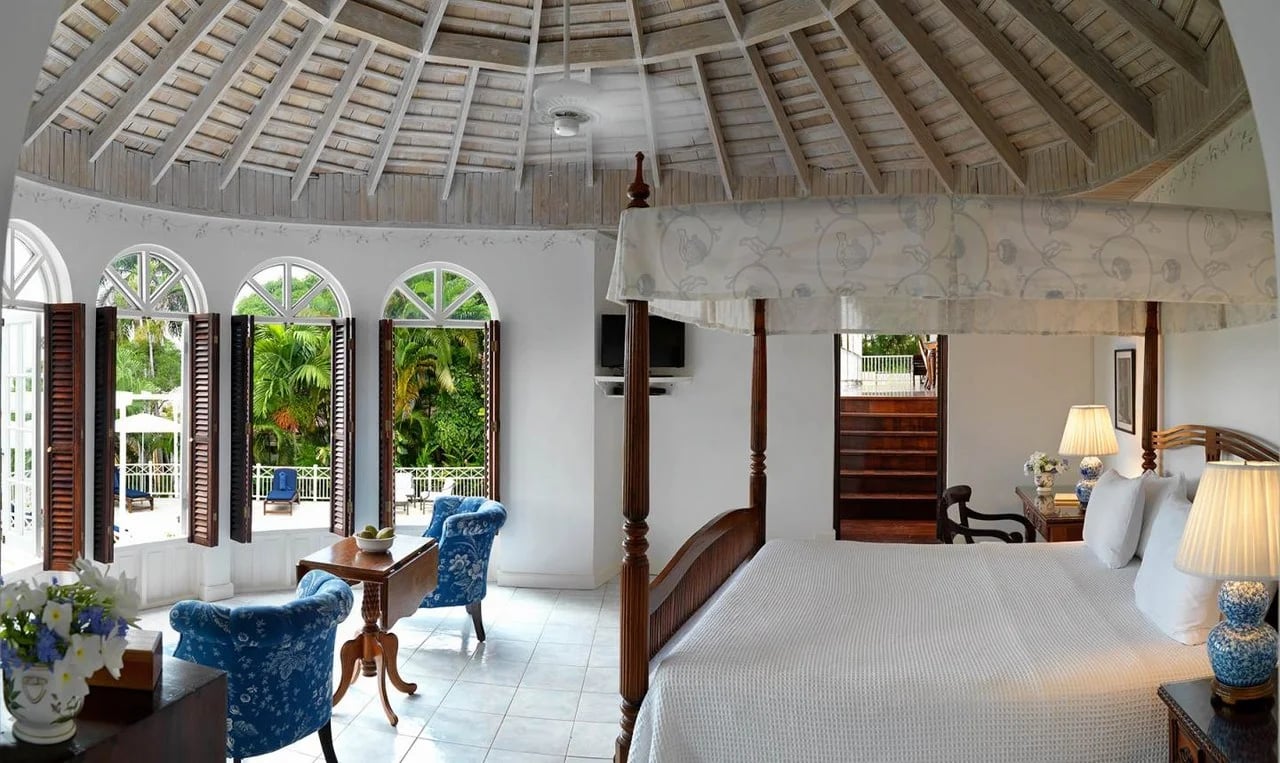 Round Hill Hotel and Villas, rooms