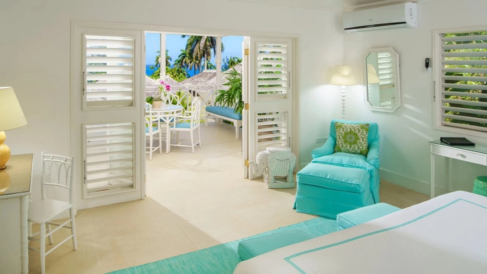 Round Hill Hotel and Villas, rooms