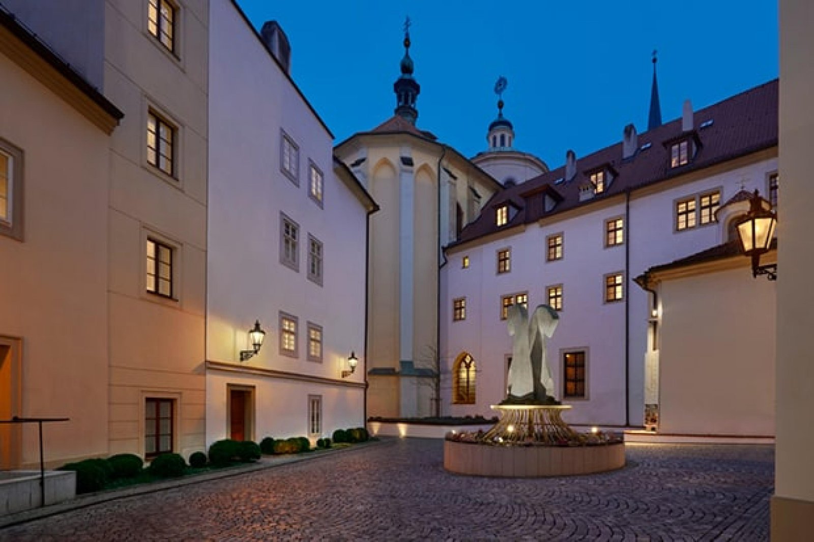 Augustine Hotel, Prague, backstory