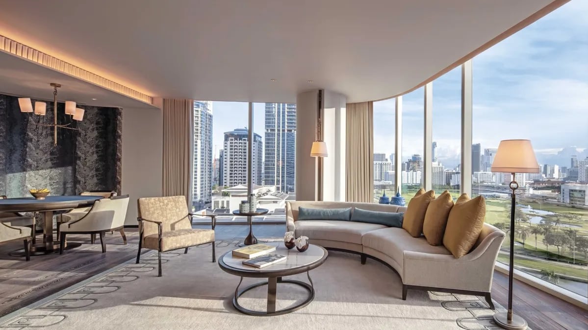Waldorf Astoria Bangkok Hotel — rooms