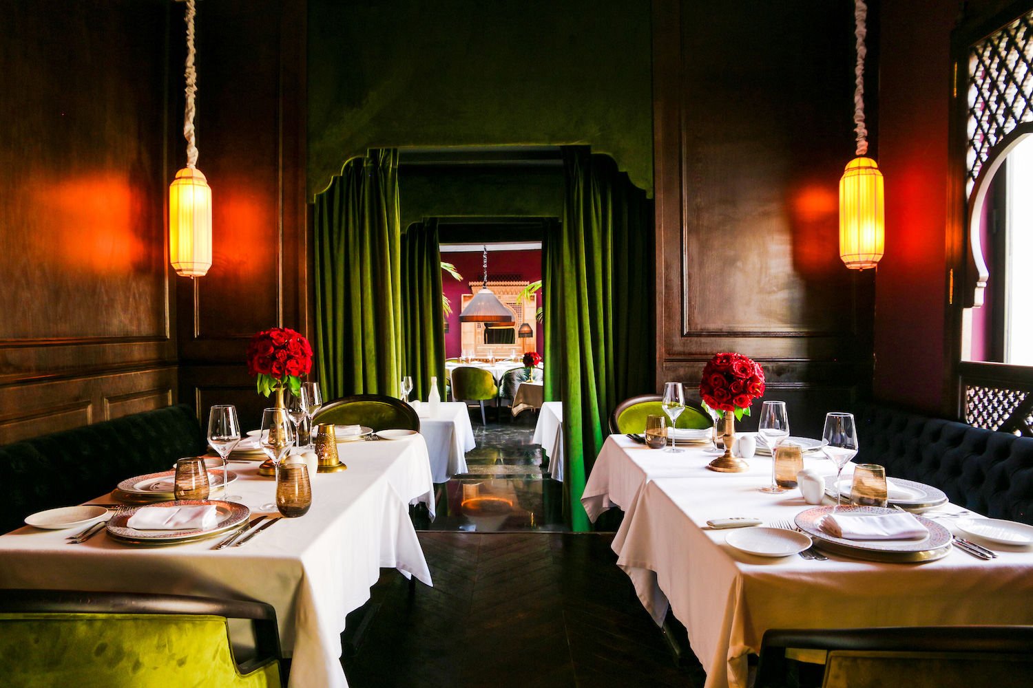 Riad Fes, gayza restaurant