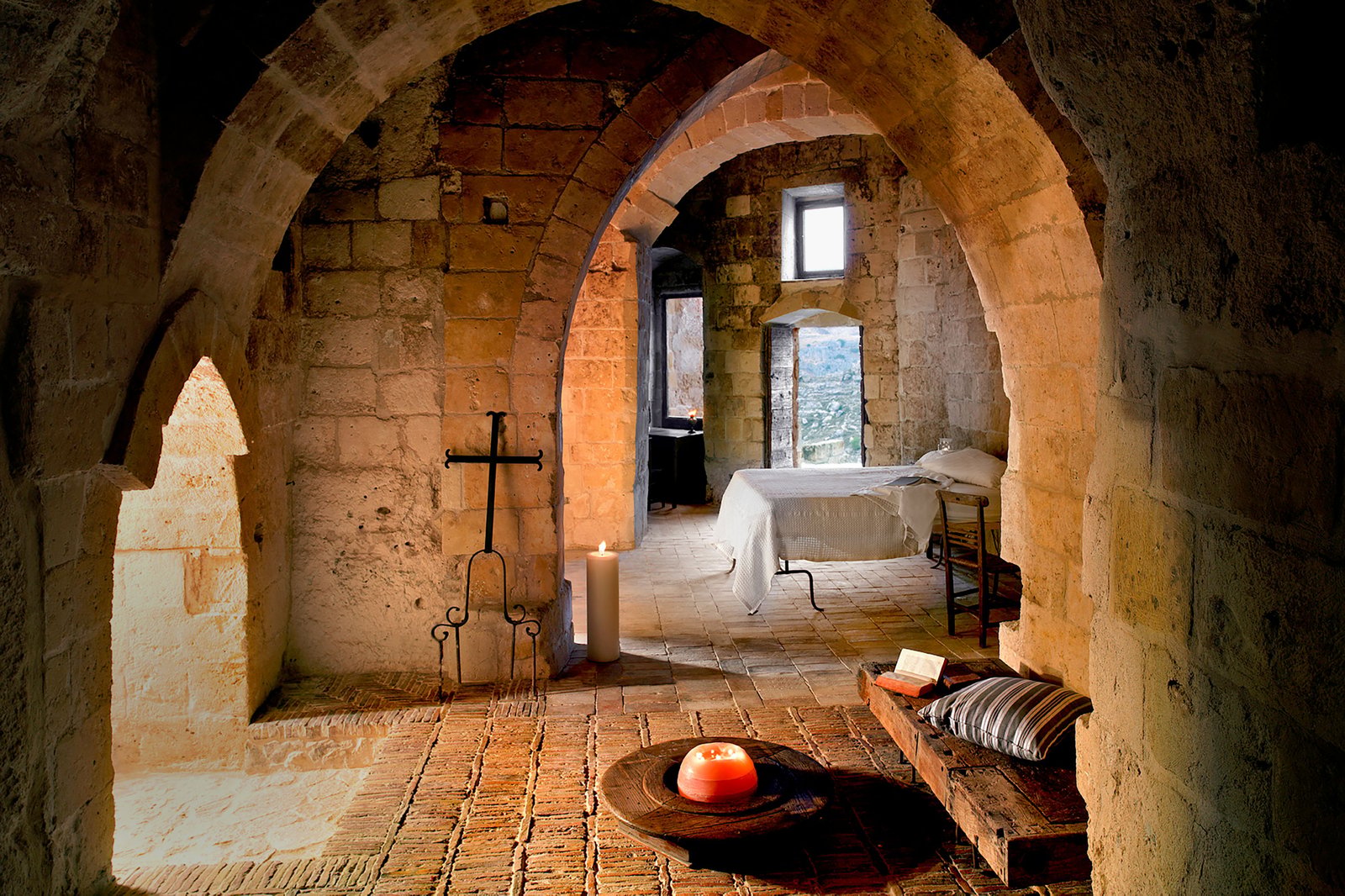 Sextantio Le Grotte Della Civita, rooms