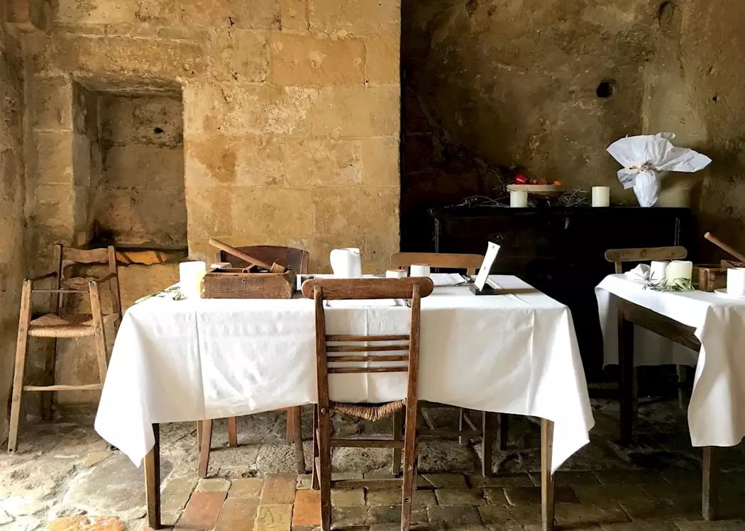 Sextantio Le Grotte Della Civita, eat & drink