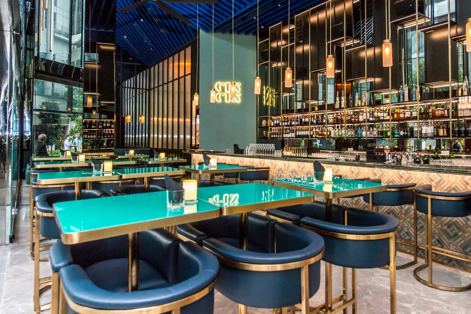 Oasia Hotel Downtown, at the table