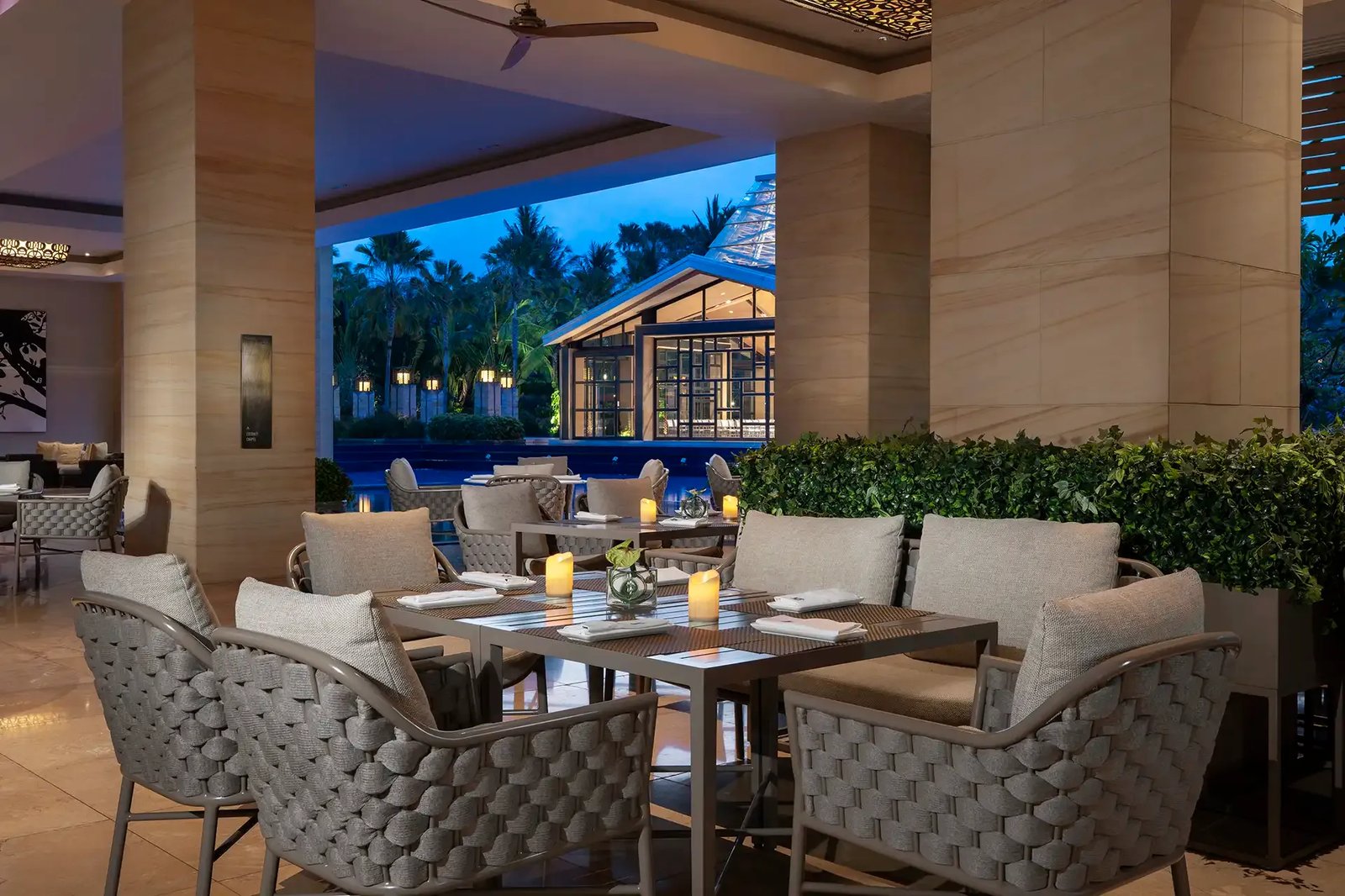 The Mulia Nusa Dua, the cafe