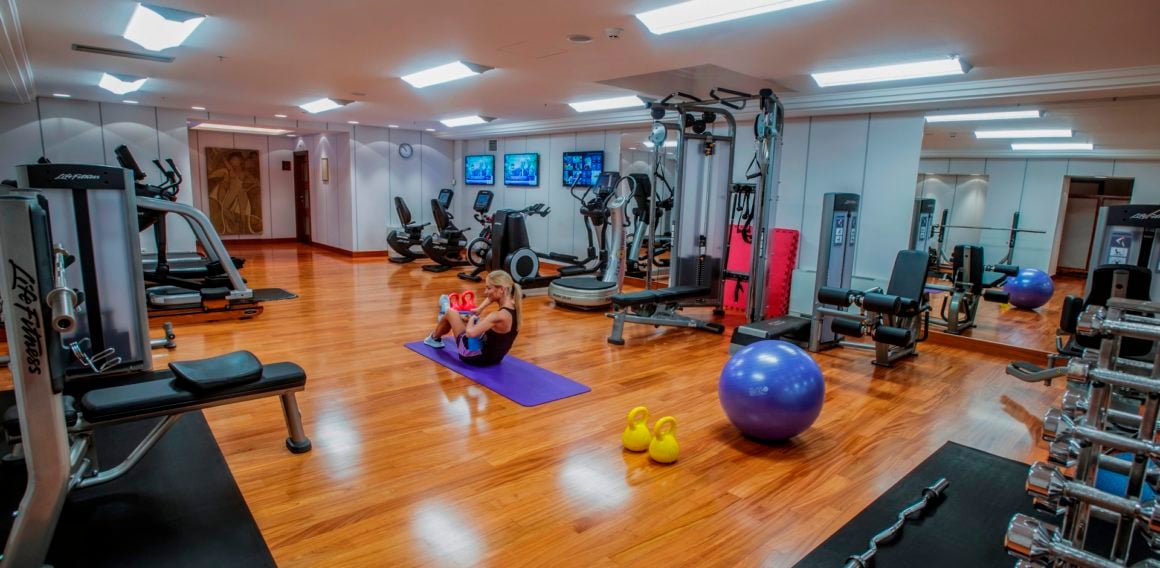 Esplanade Zagreb Hotel, the sauna and gym