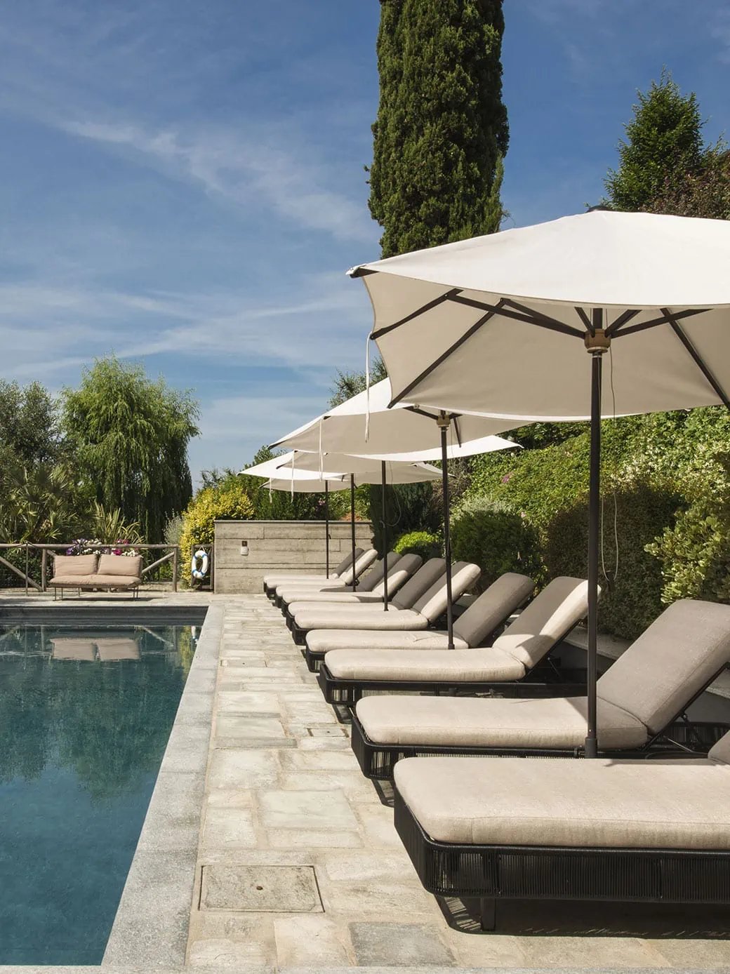 Locanda al Colle, the pool