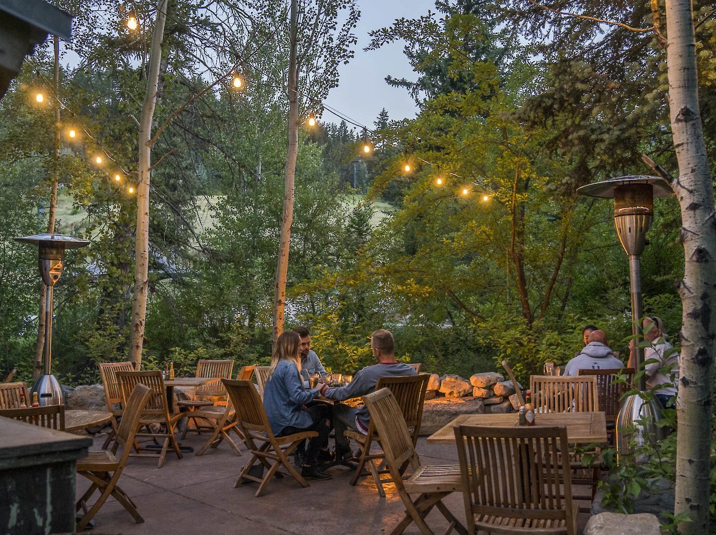 Sundance Mountain Resort, at the table