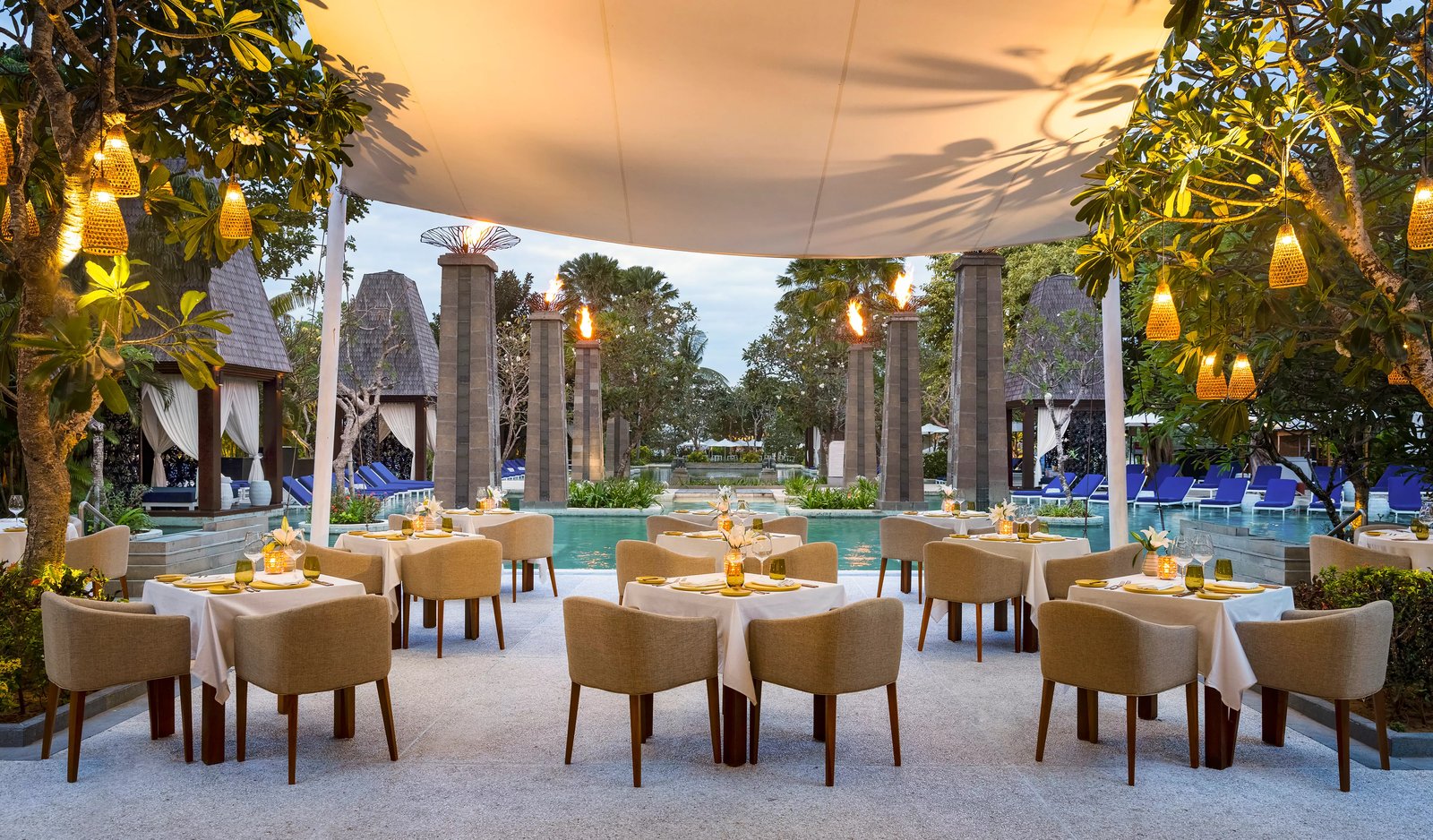 Sofitel Bali Nusa Dua Beach Resort, at the table