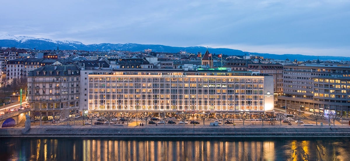 Mandarin Oriental, Geneva, backstory