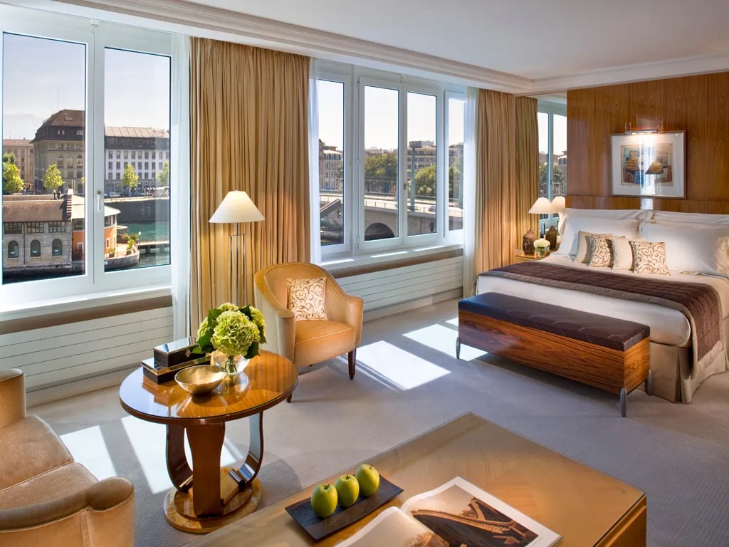 Mandarin Oriental, Geneva, rooms
