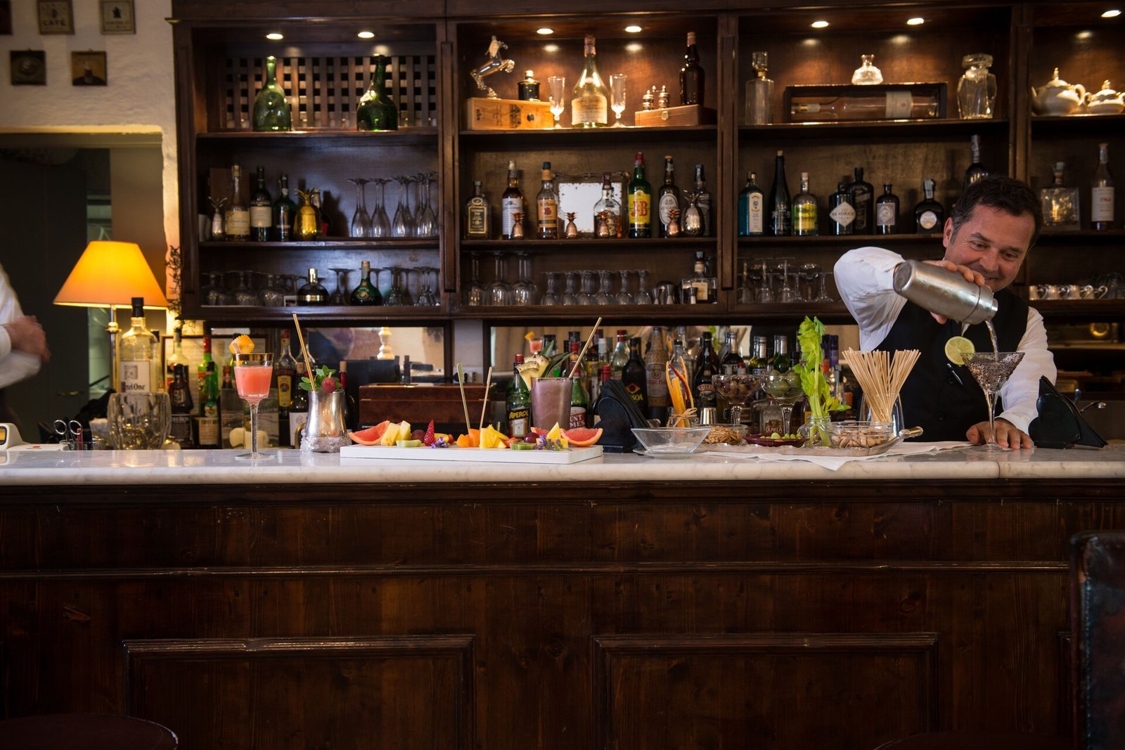 Masseria Torre Coccaro, at the table