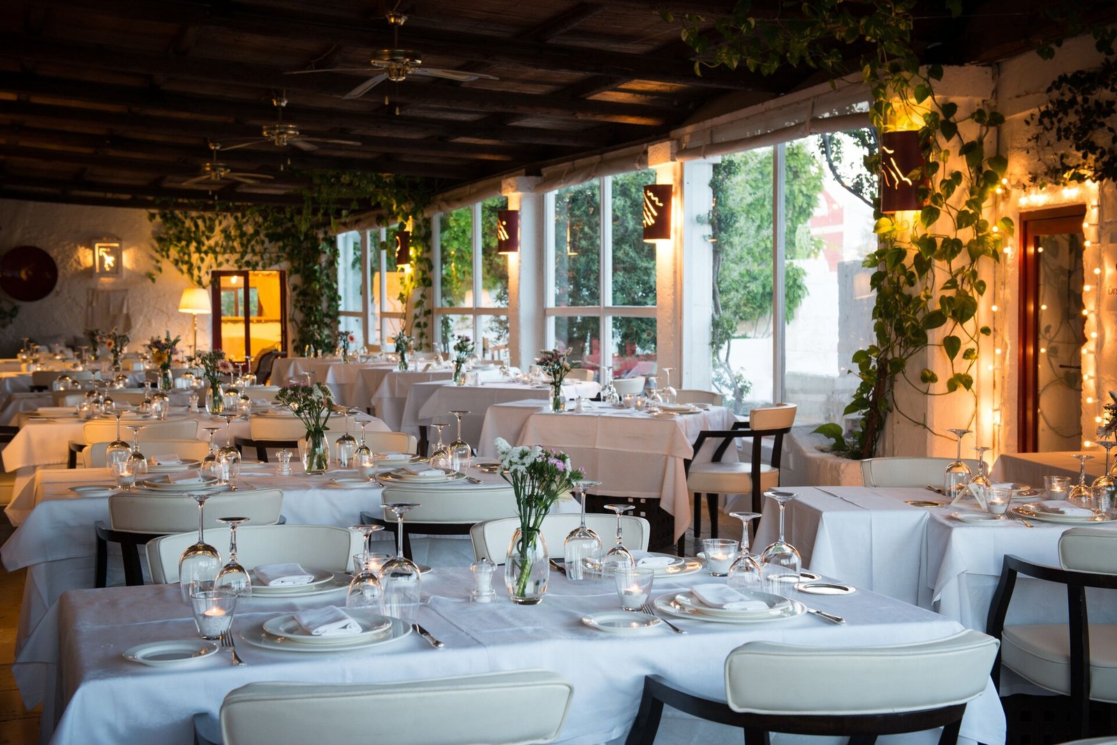 Masseria Torre Coccaro, at the table