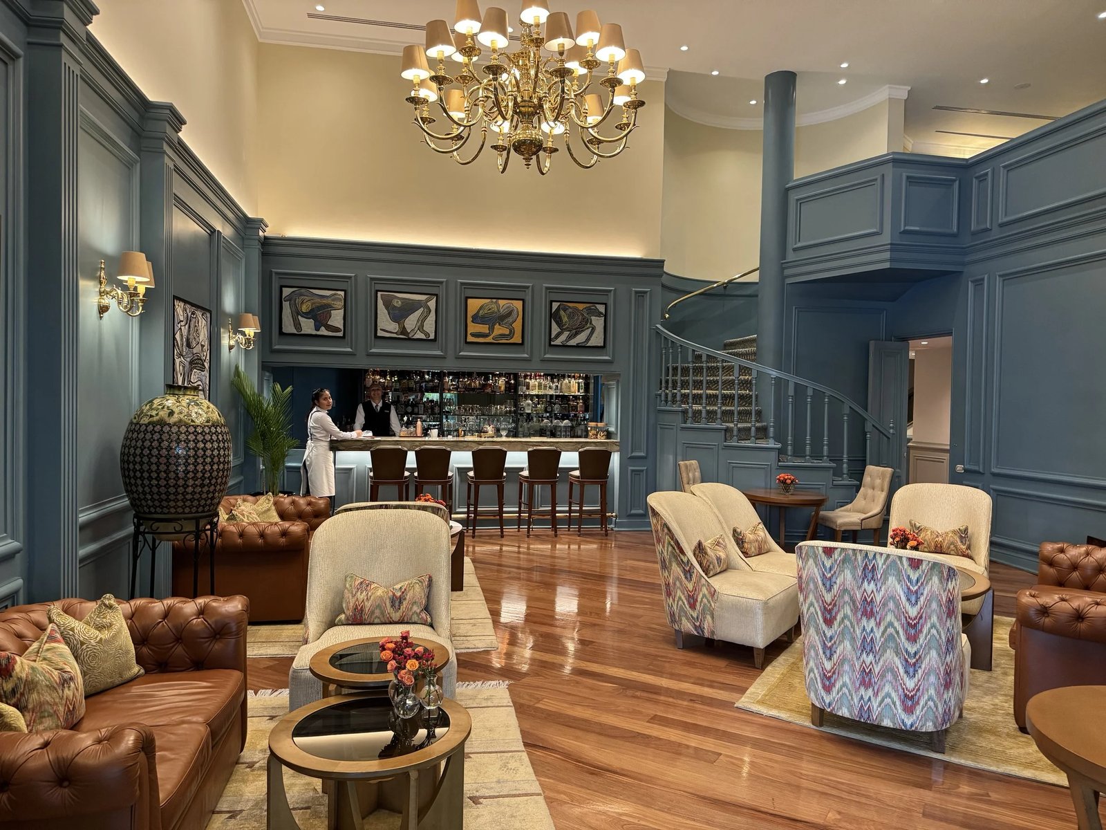 Miraflores Park, A Belmond Hotel, Lima, at the table