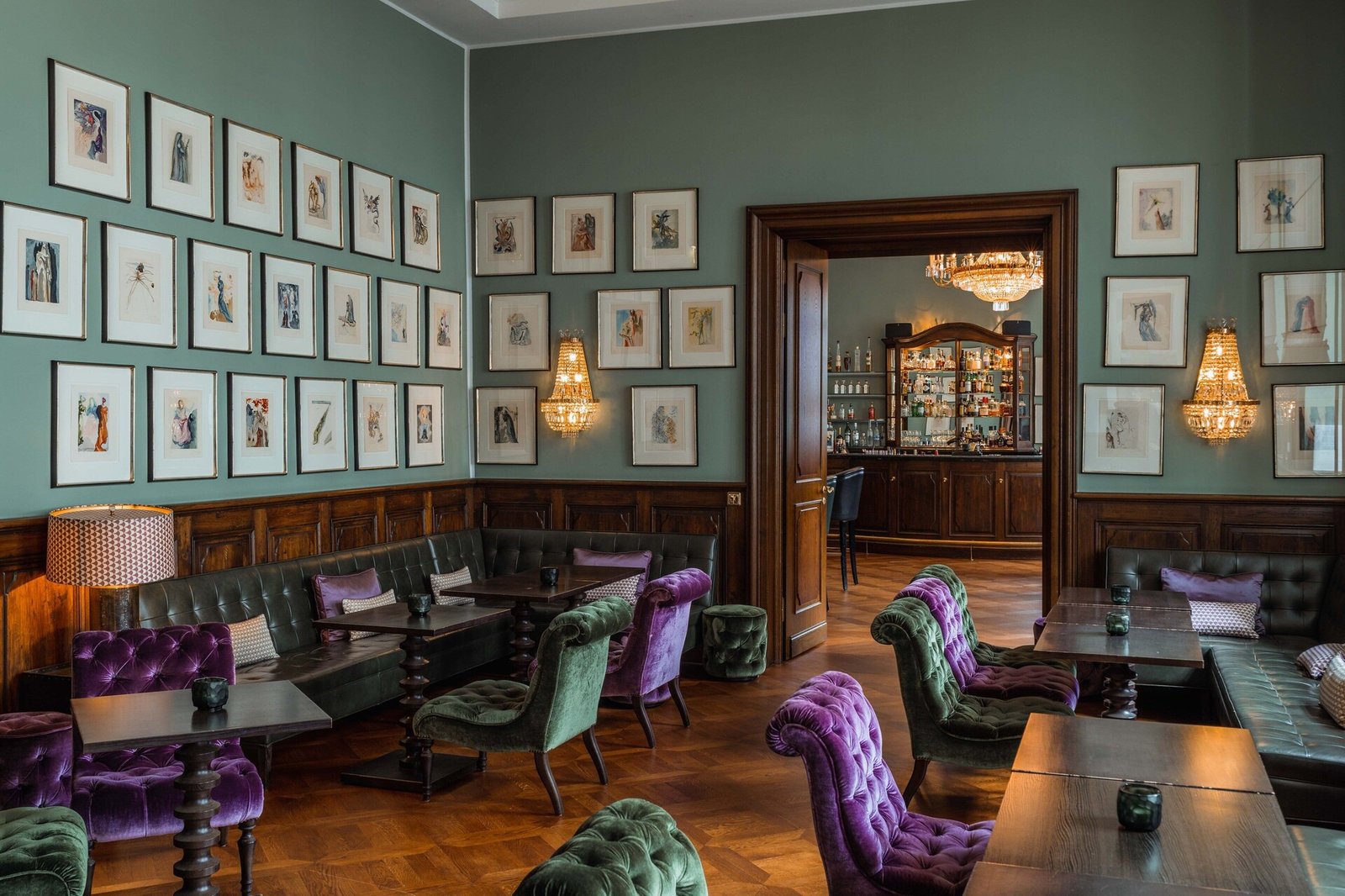 Althoff Grandhotel Schloss Bensberg, at the table