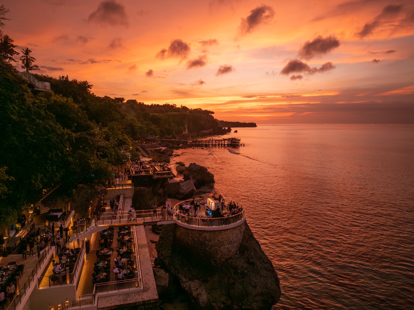 Ayana Resort Bali, at the table