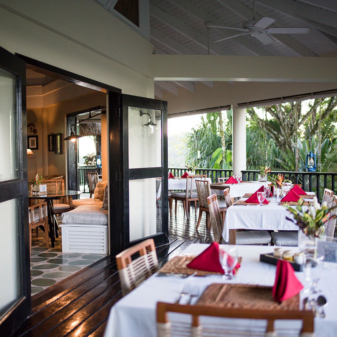 Copal Tree Lodge, eat & drink