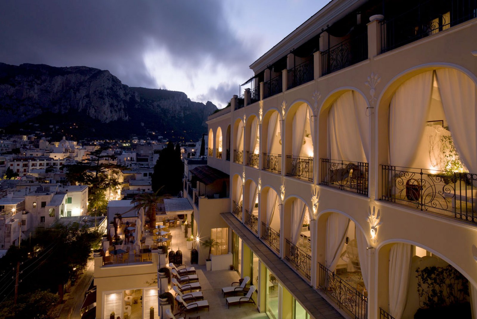 Capri Tiberio Palace, backstory