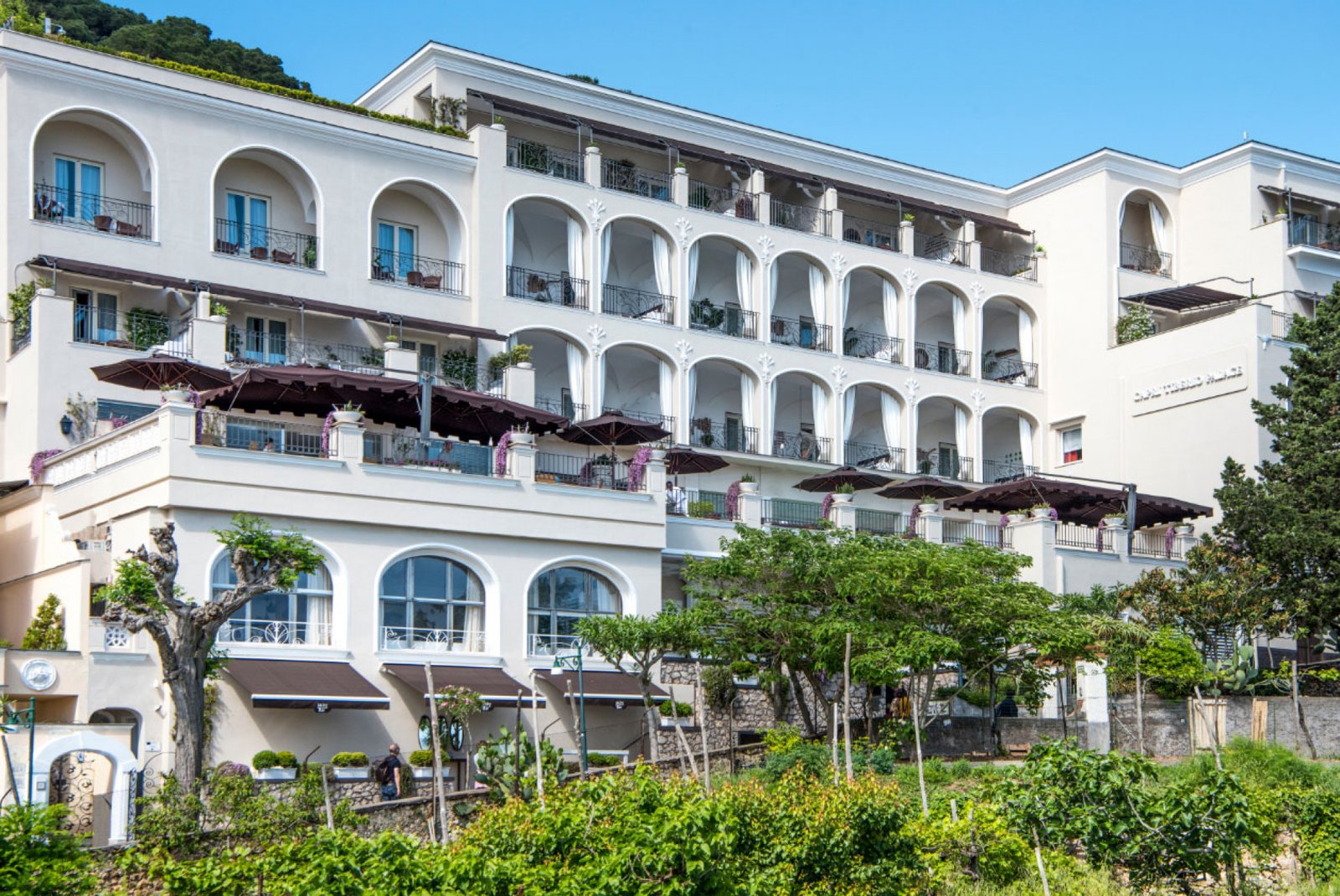 Capri Tiberio Palace, backstory