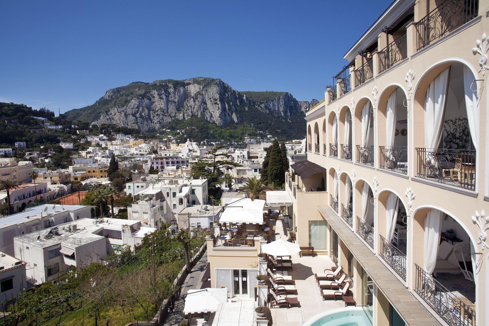 Capri Tiberio Palace, backstory