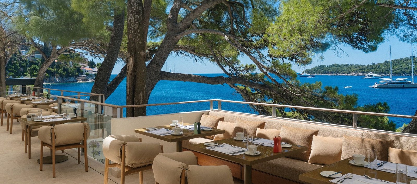 Villa Dubrovnik, restaurant pjerin