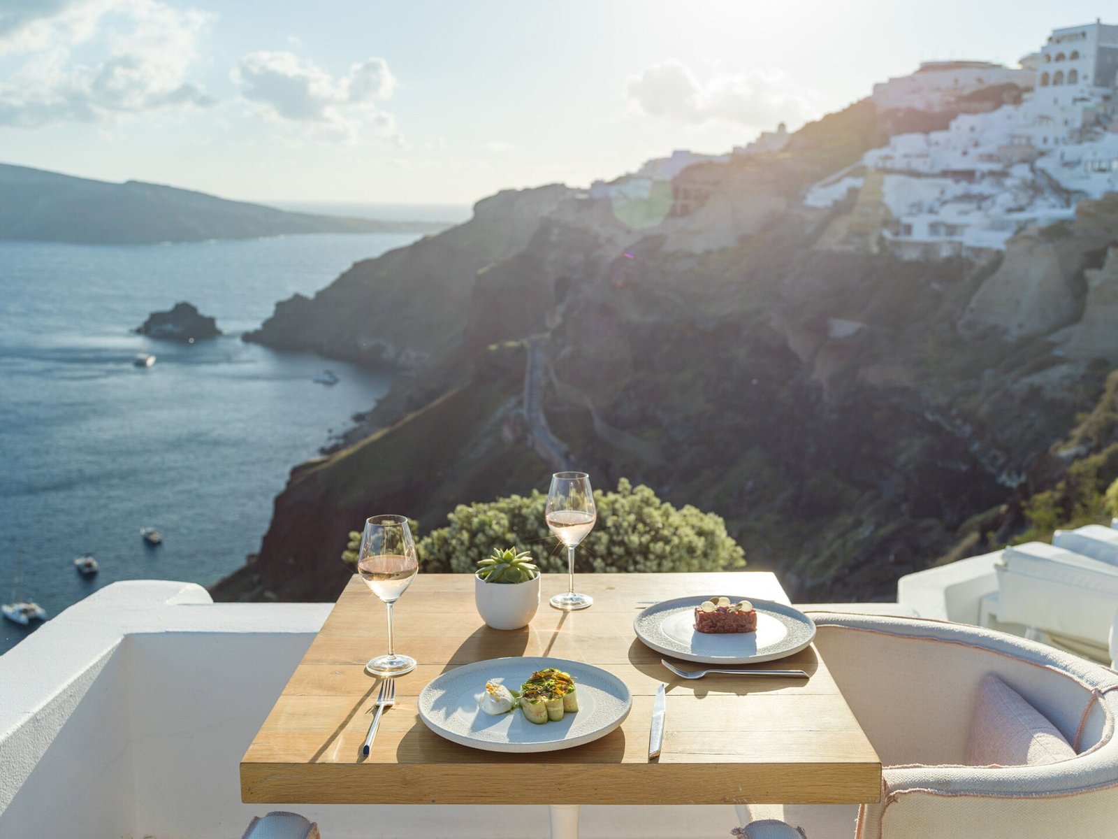 Katikies Santorini - Pelagos House, eat & drink