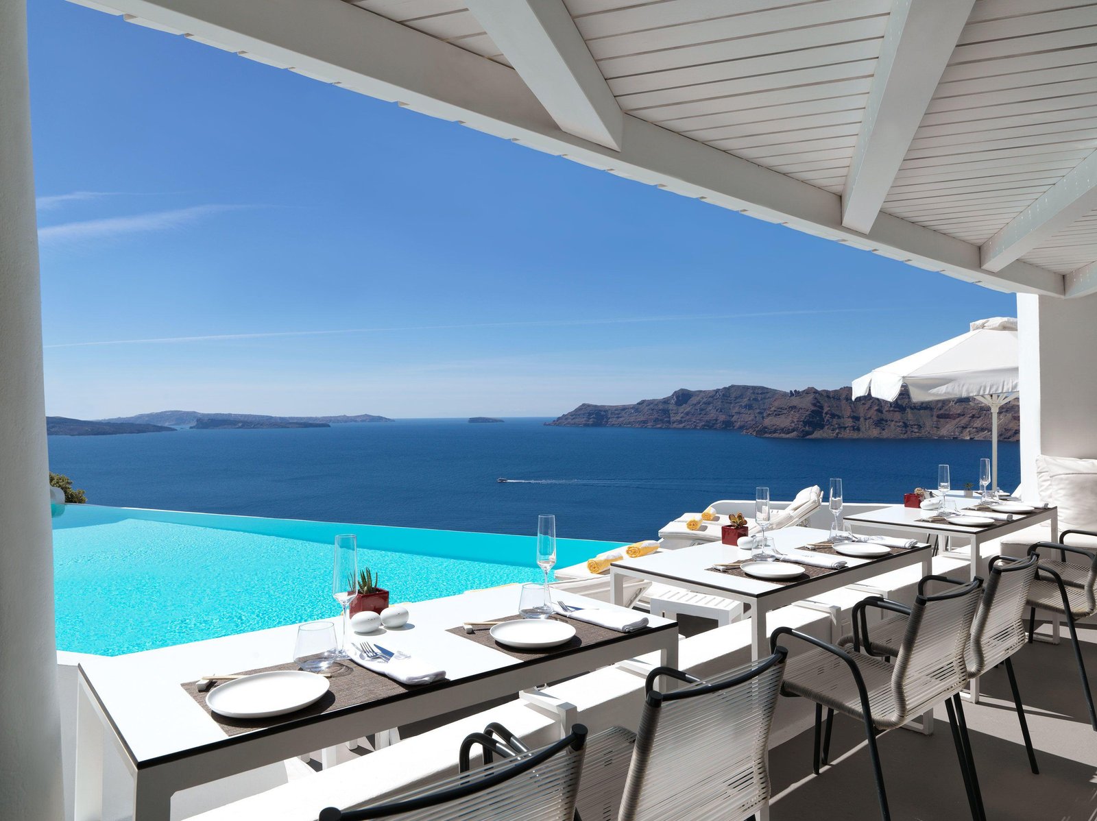Katikies Santorini - Pelagos House, eat & drink