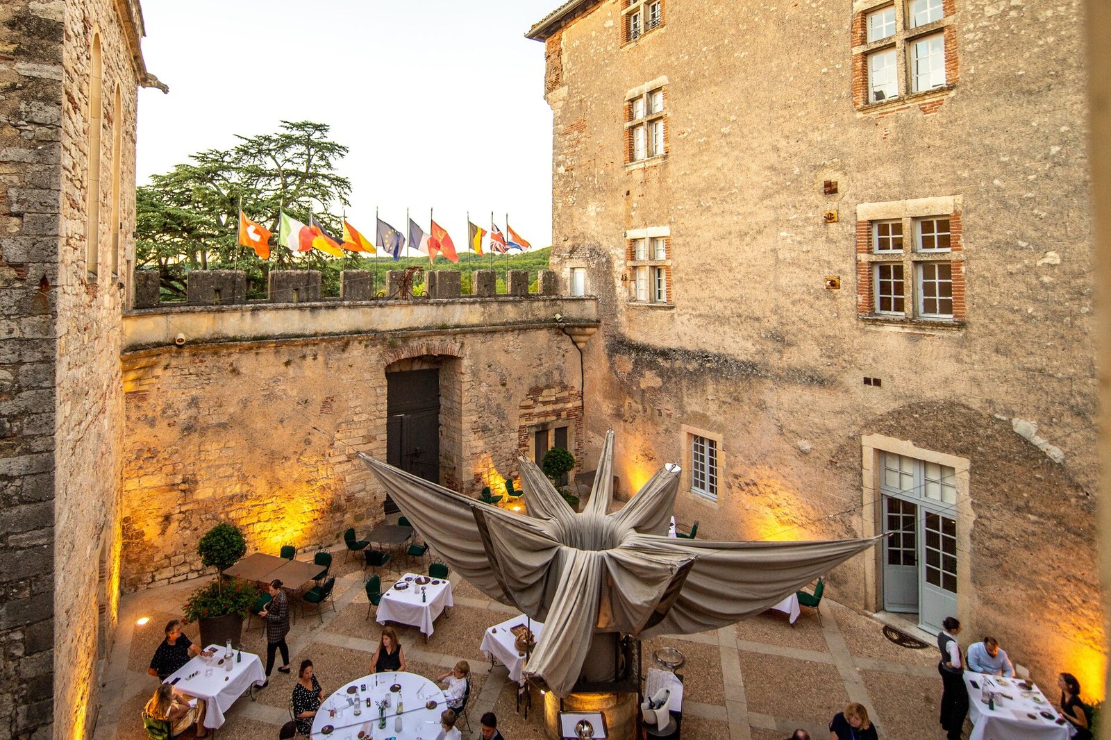 Chateau De Mercues, la table de mercuès