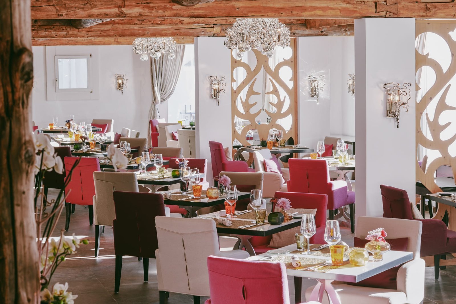 Hotel Giardino Mountain, at the table