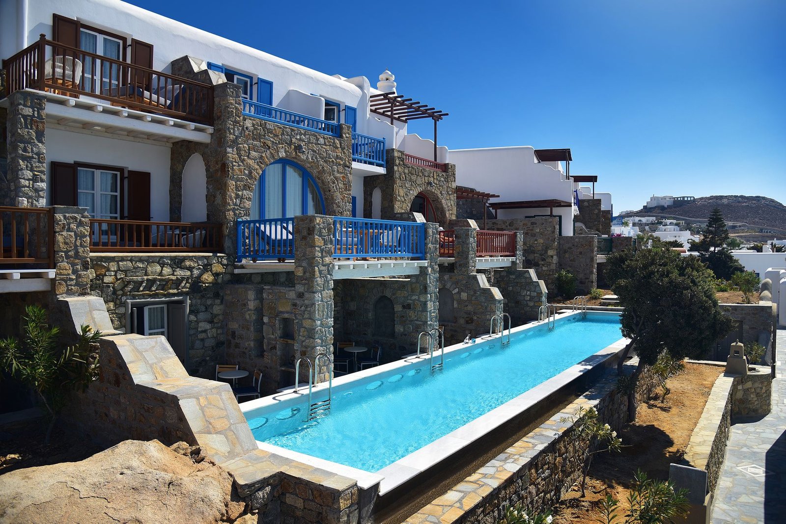 Mykonos Grand Hotel & Resort, backstory
