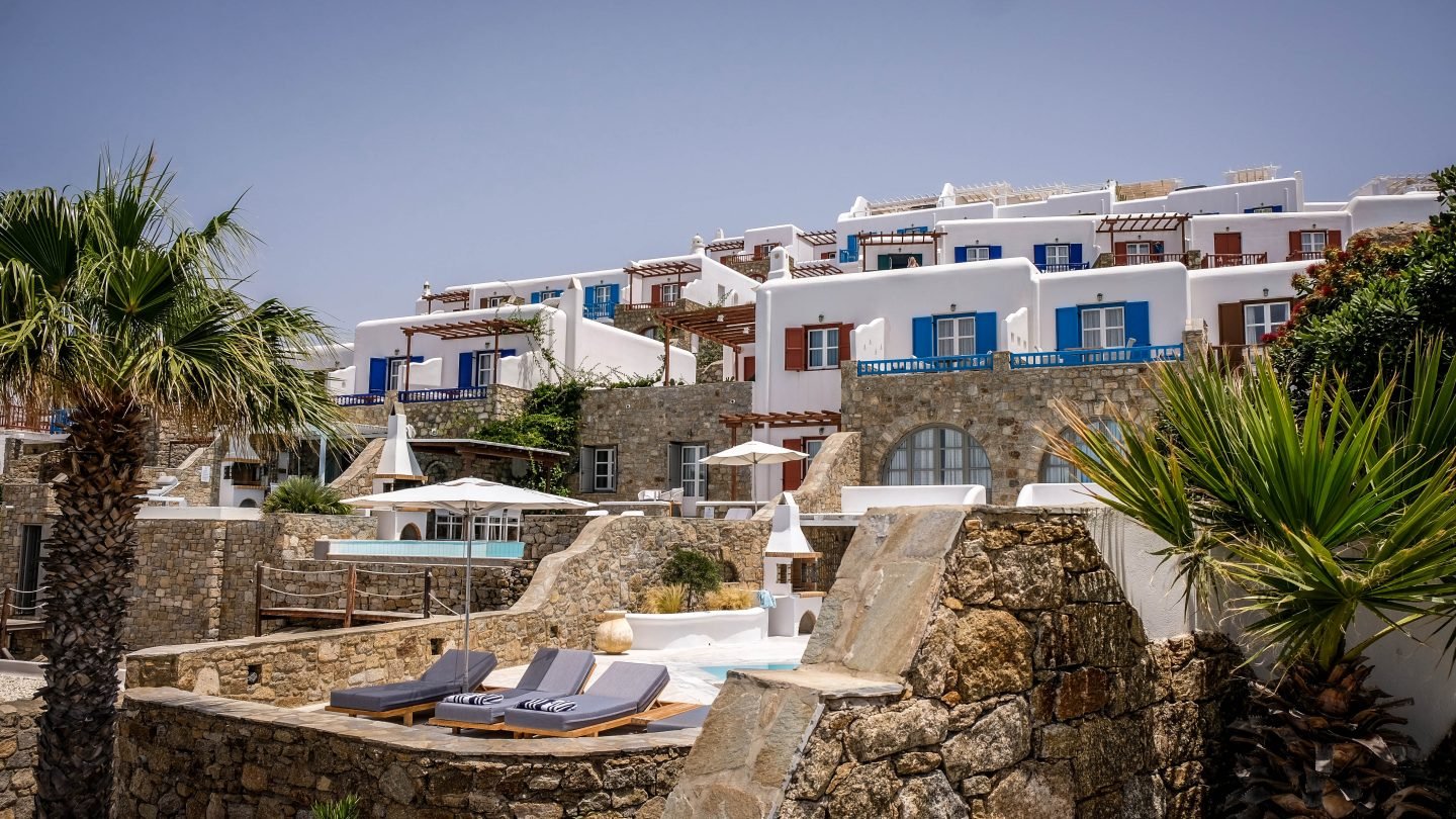 Mykonos Grand Hotel & Resort, backstory