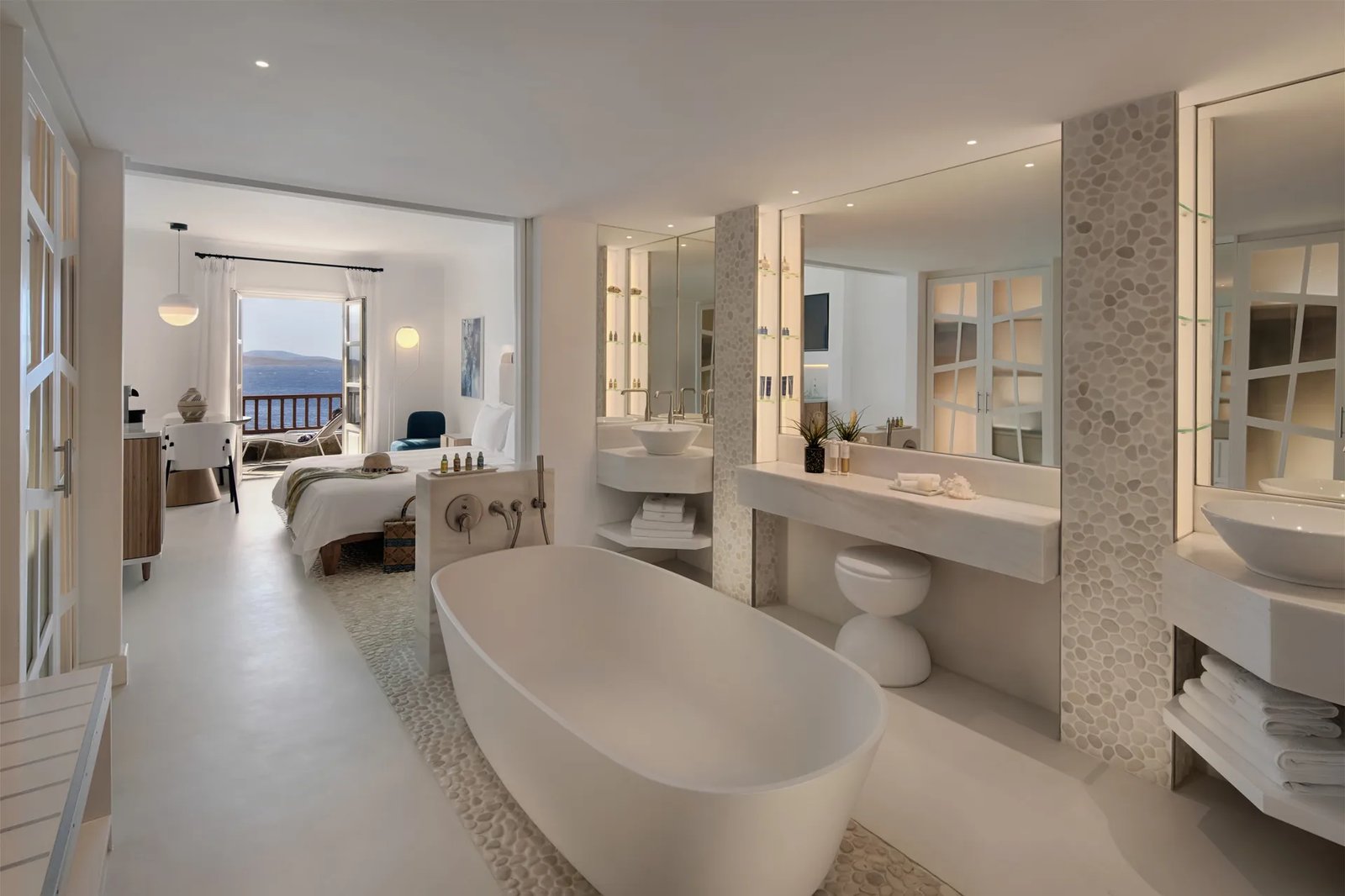 Mykonos Grand Hotel & Resort, rooms