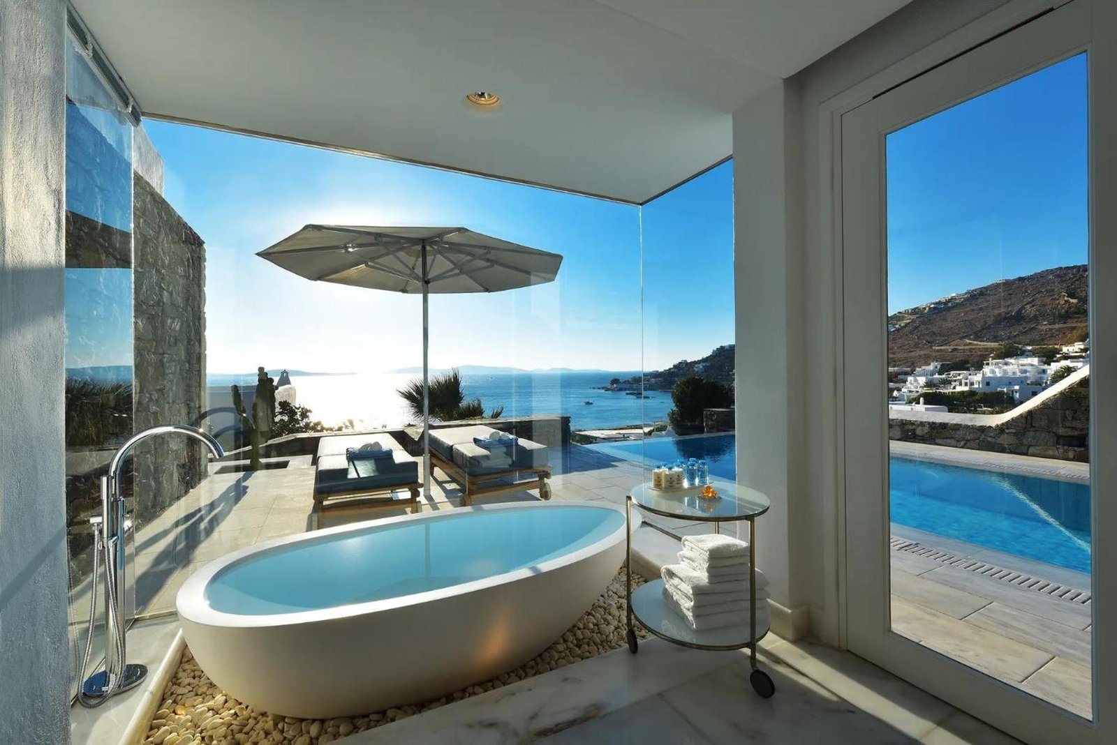 Mykonos Grand Hotel & Resort, rooms