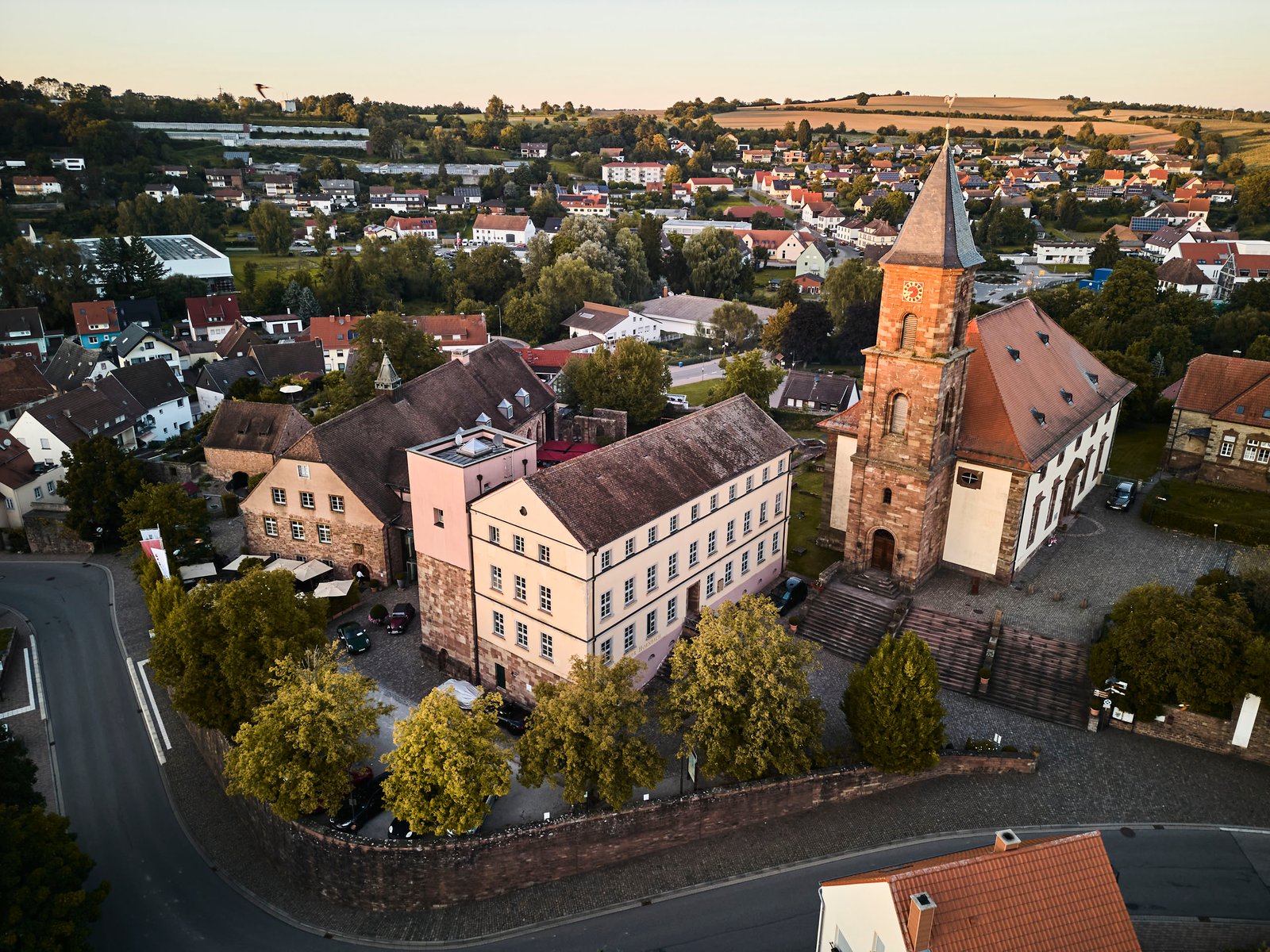 Kloster Hornbach Hotel / Beer Garden, how it began