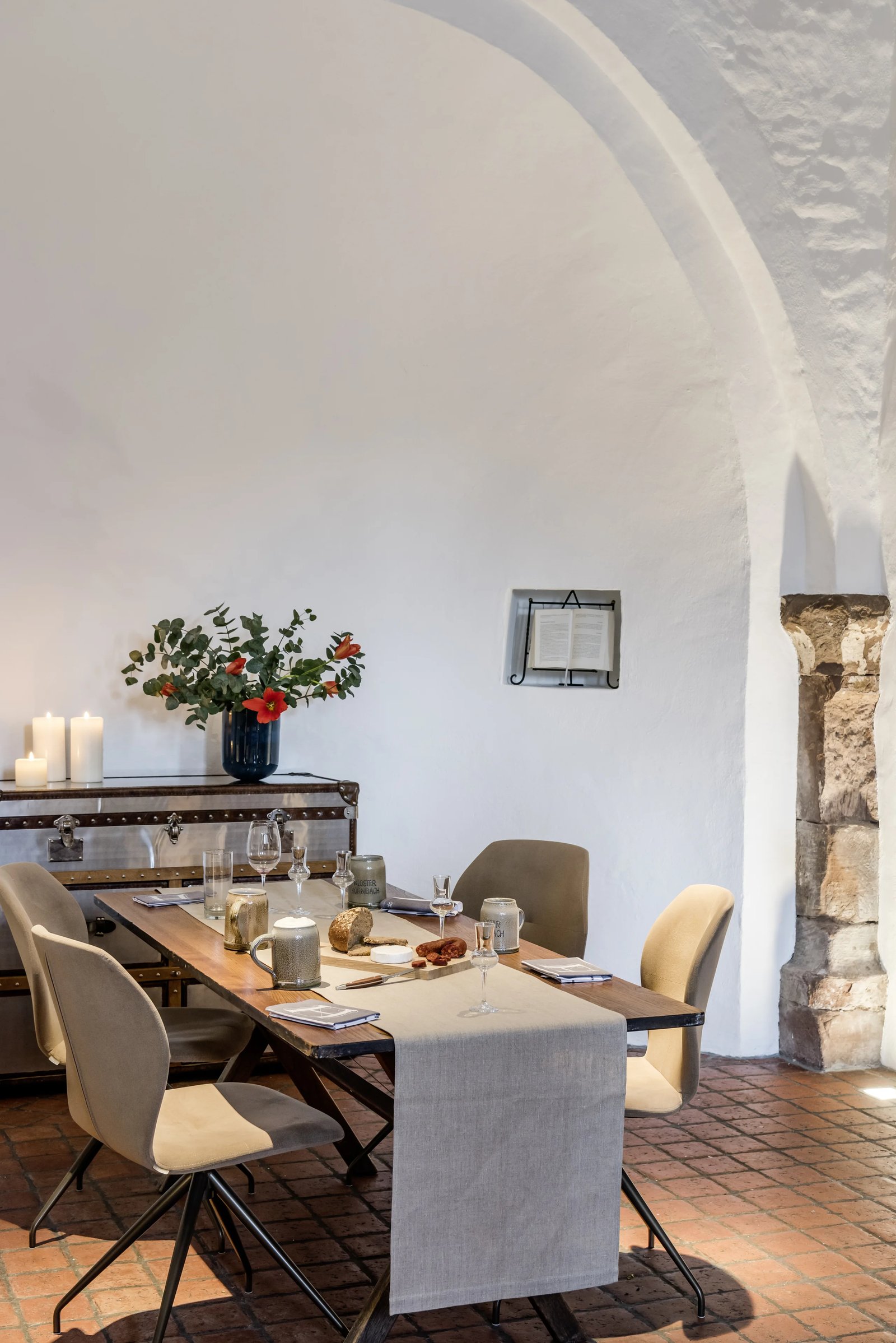 Kloster Hornbach Hotel / Beer Garden, at the table