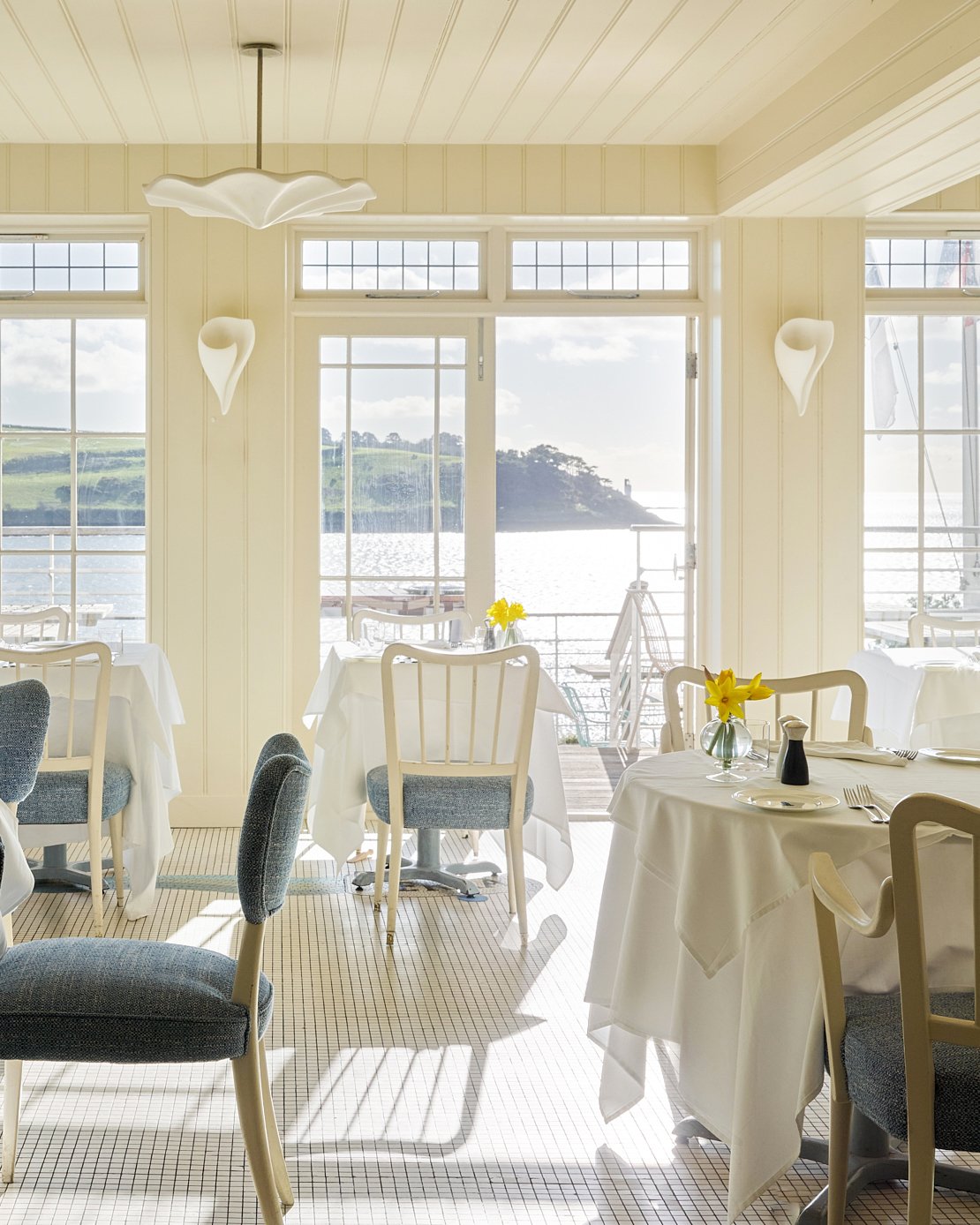 Hotel Tresanton, the restaurant & terrace