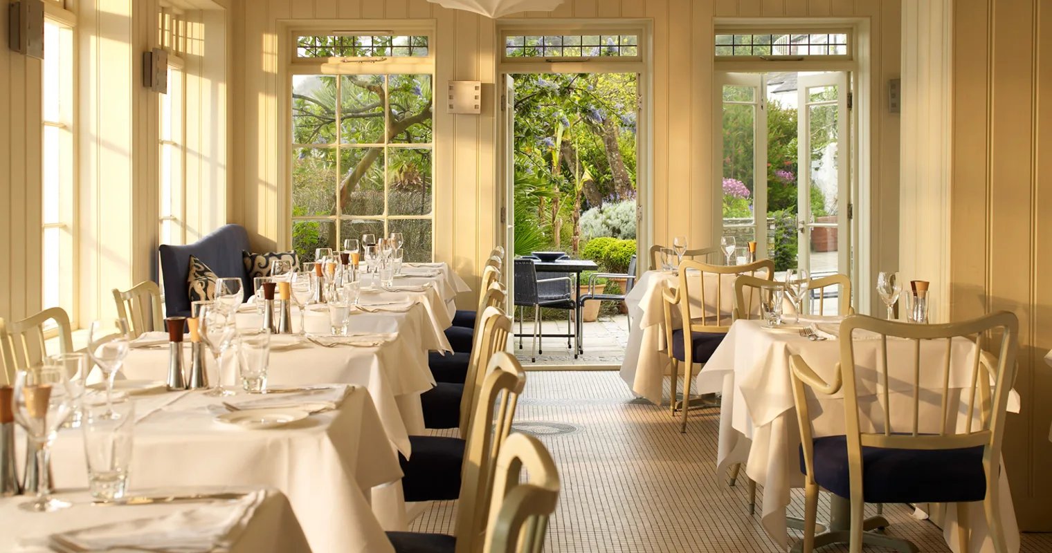 Hotel Tresanton, the restaurant & terrace