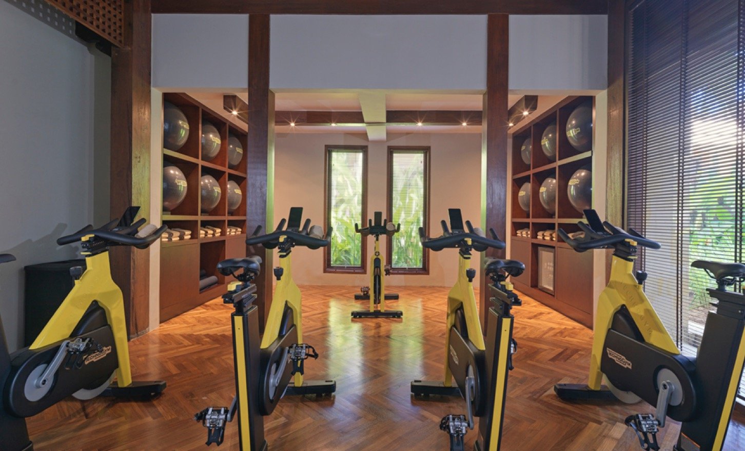 The Legian Seminyak, the studio and gym