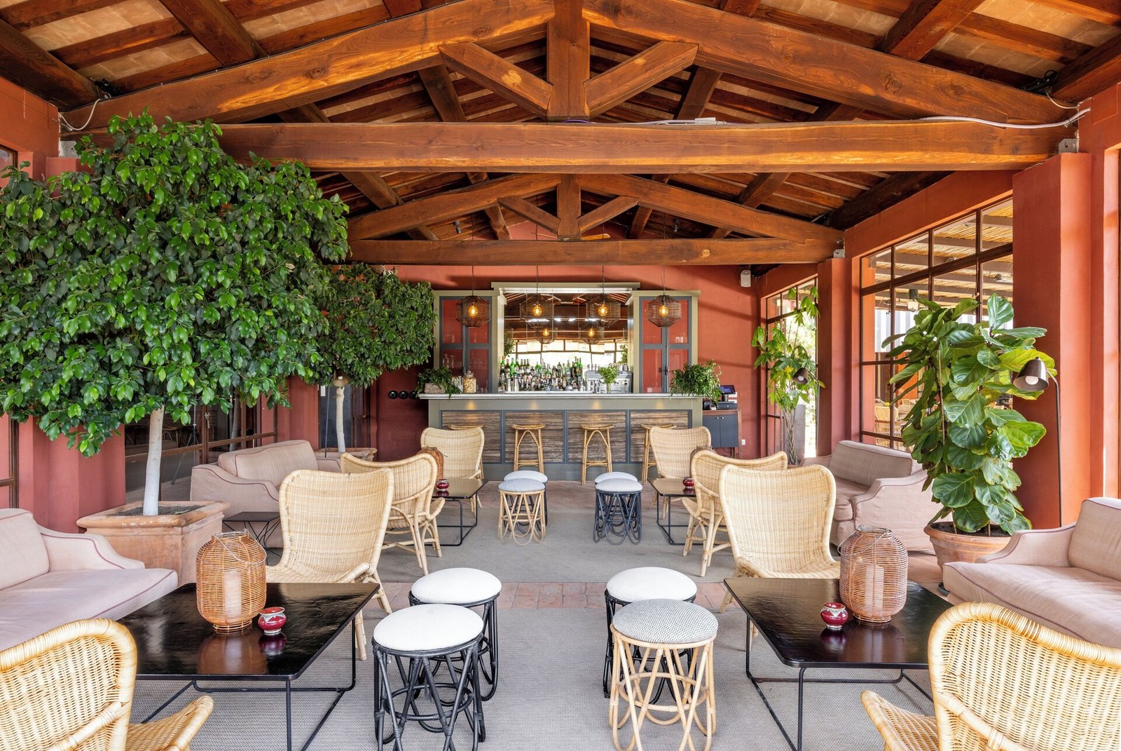 Locanda Rossa, at the table