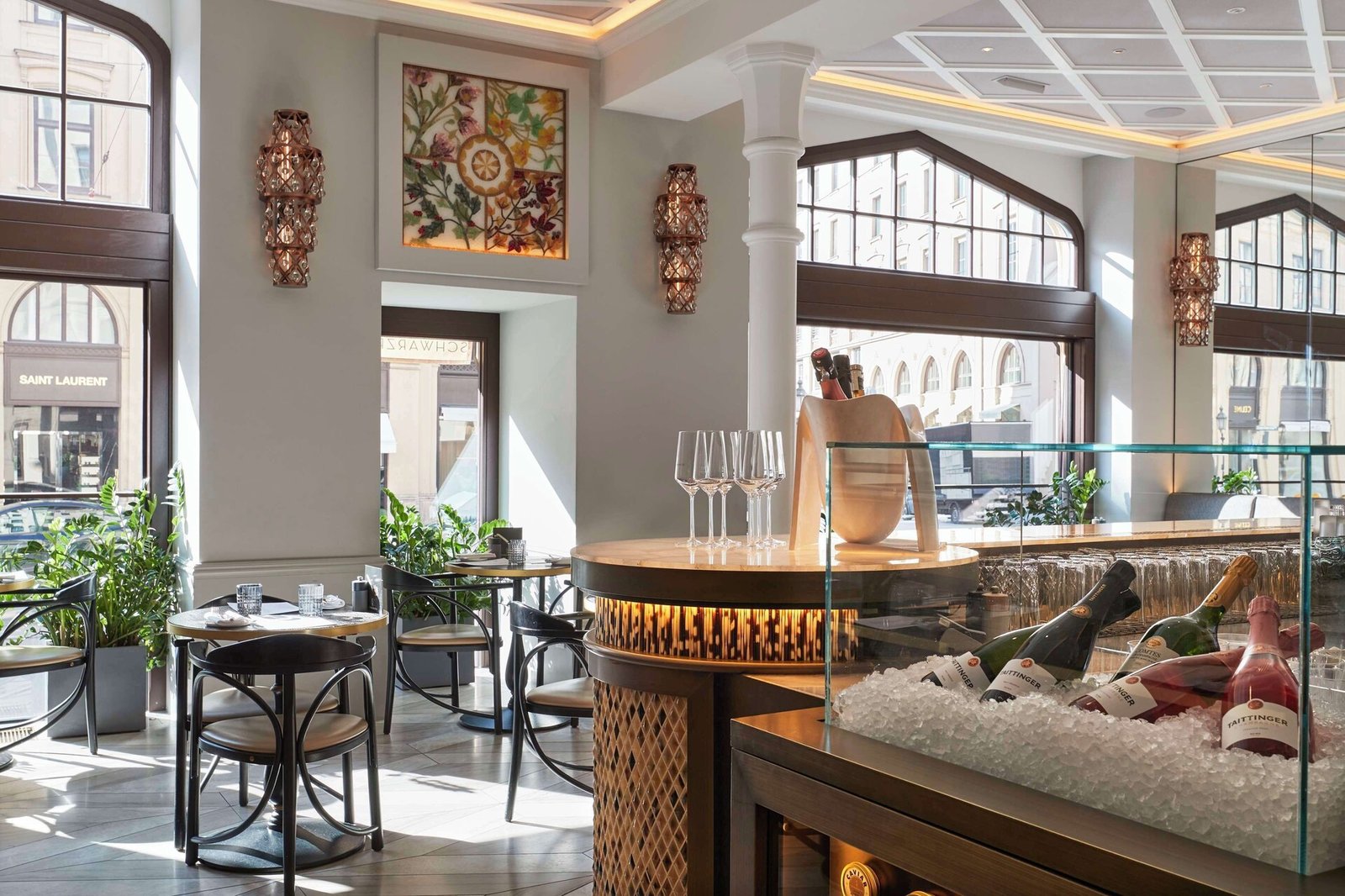 Hotel Vier Jahreszeiten Kempinski München, schwarzreiter restaurant