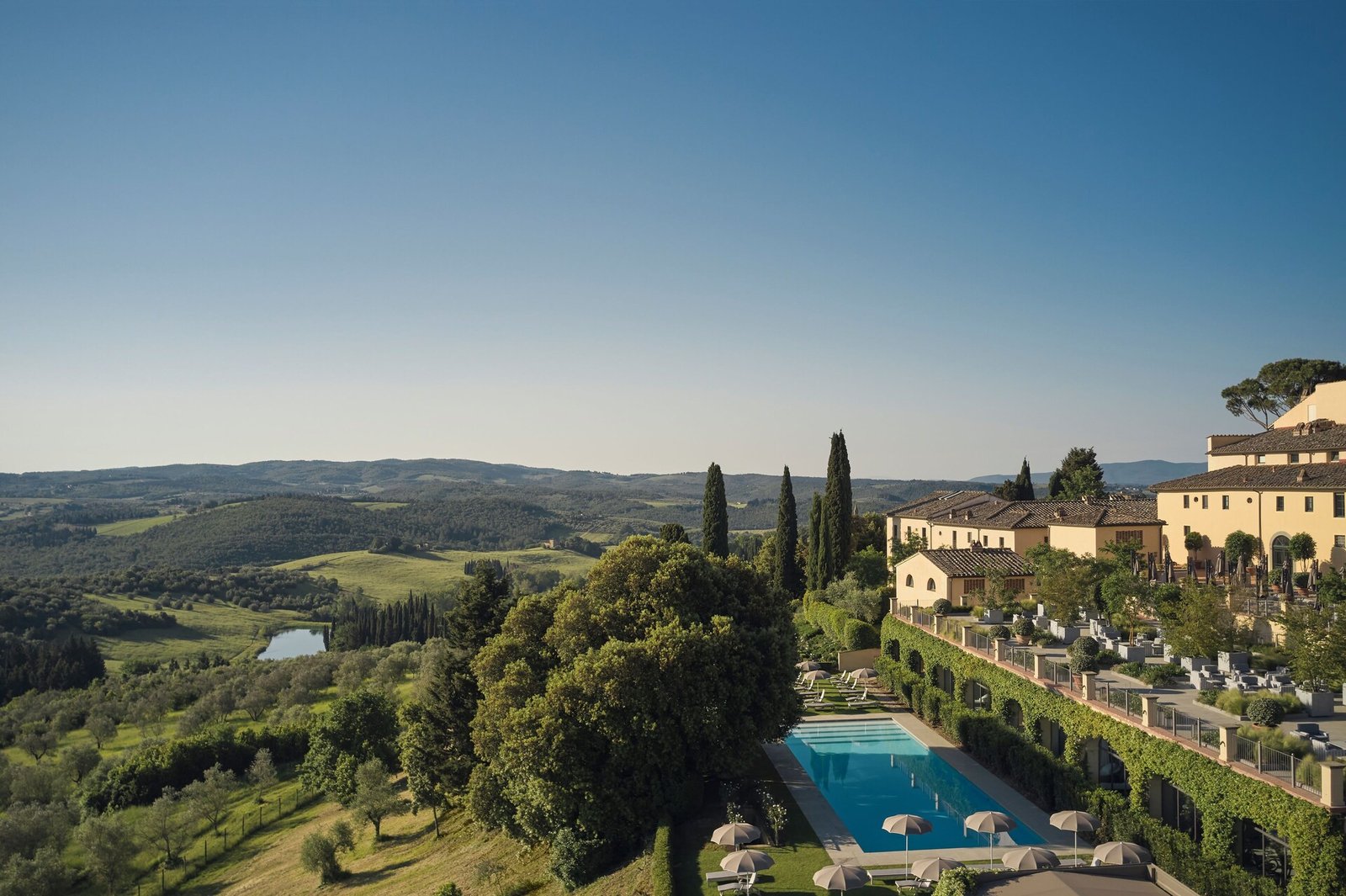 COMO Castello Del Nero, the pool