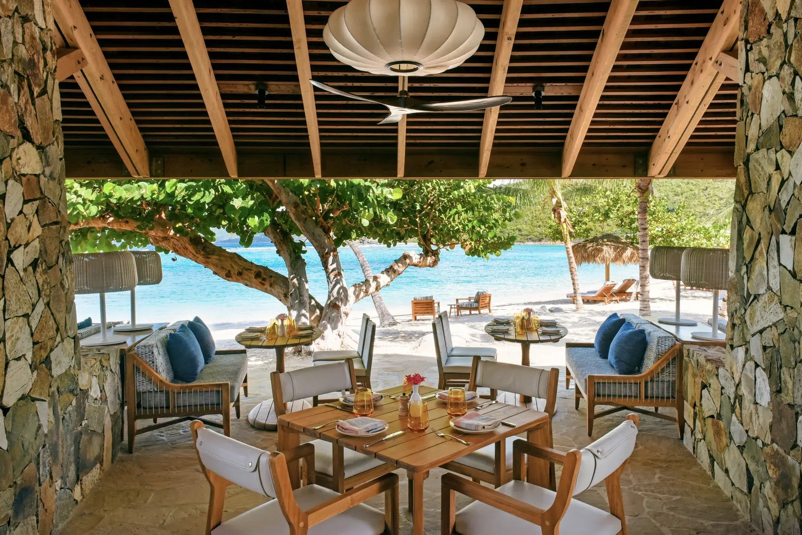 Rosewood Little Dix Bay, eat & drink