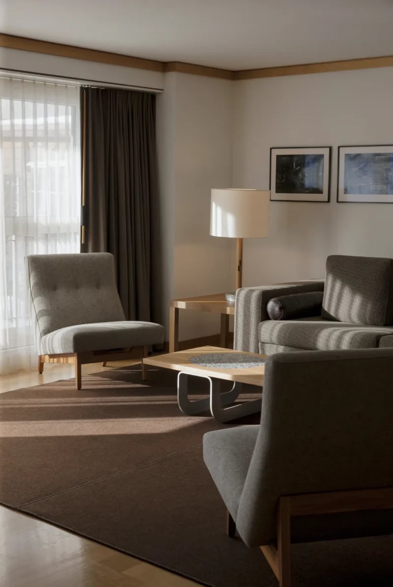 The Omnia, rooms