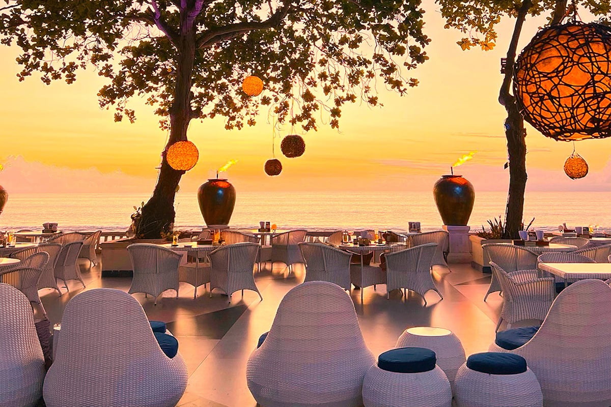 InterContinental Bali Resort, at the table