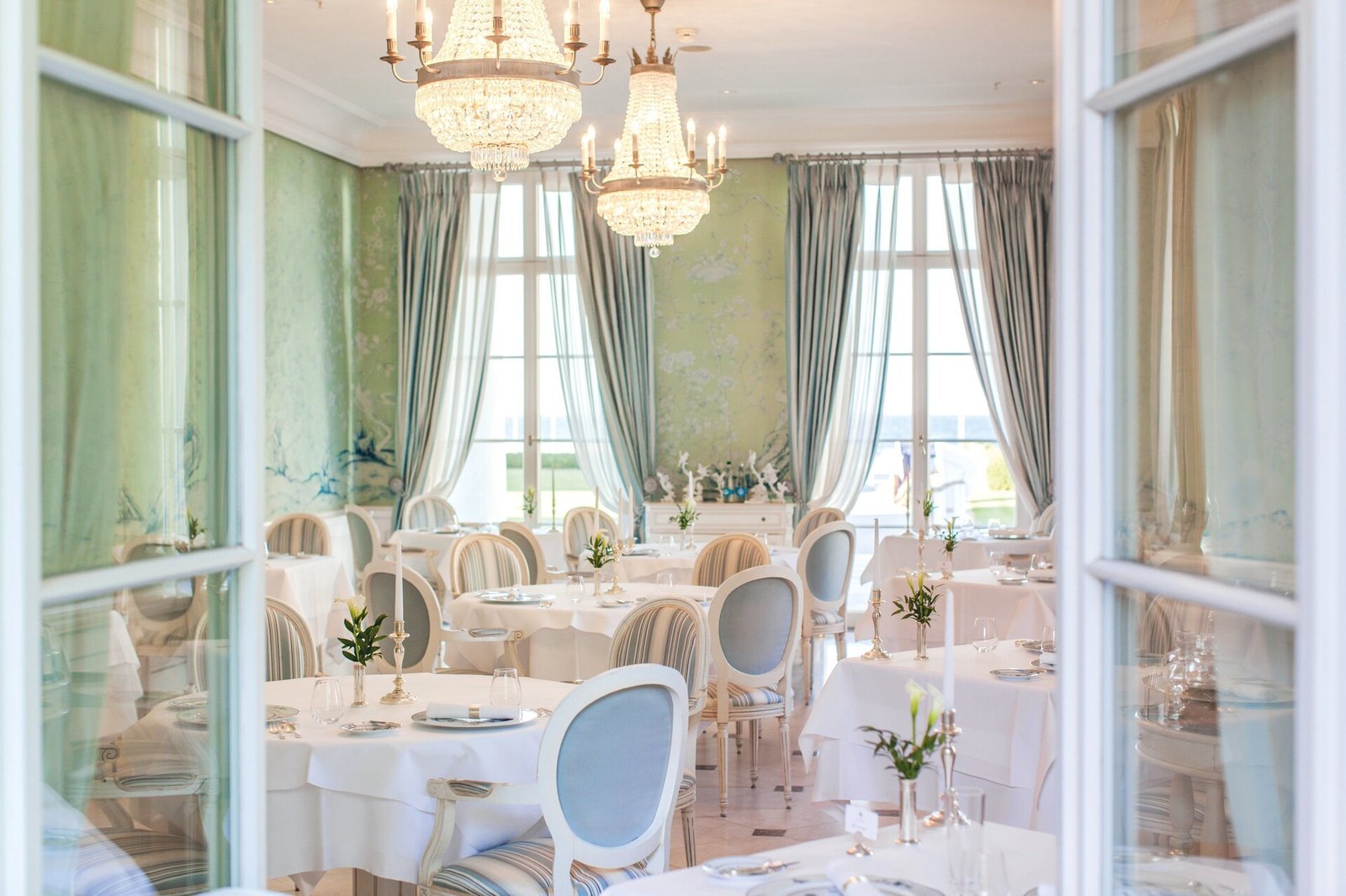 Grand Hotel Heiligendamm, at the table