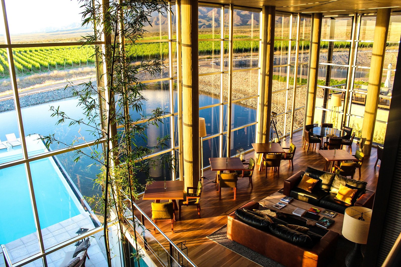 Casa de Uco Vineyards & Wine Resort, at the table