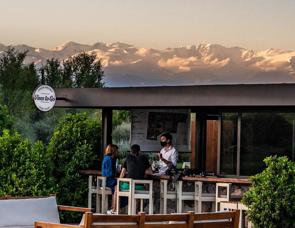 The Vines Resort & Spa, at the table